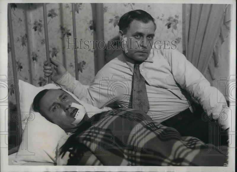 Load image into Gallery viewer, 1933 Press Photo James Alderman &amp; his brother Pres John victims of mine war
