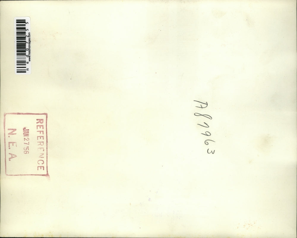 1956 Press Photo Saarbrucken Saae Dr Hubert Ney & Dr Heinrich Schneider