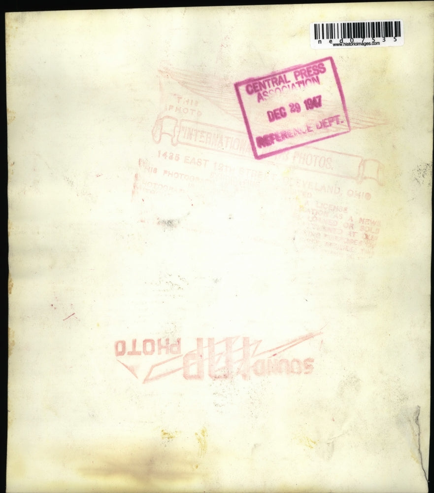 1947 Press Photo The Commander of a special engineer brigade is Ogden