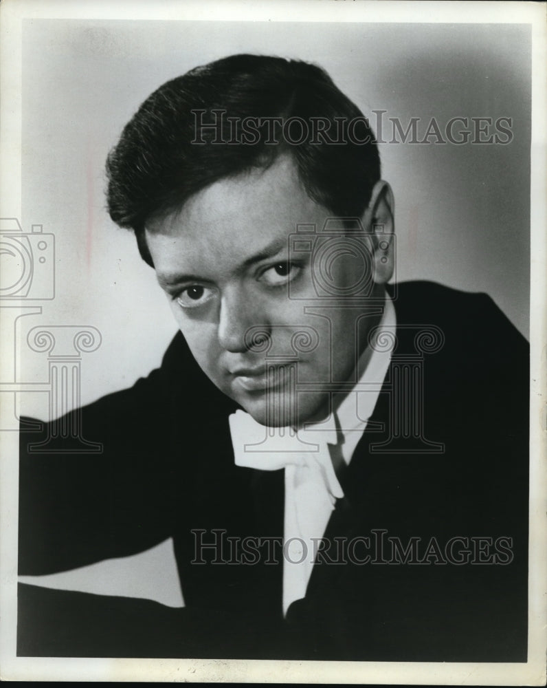 1968 Press Photo Portrait of Philippe Entremont, Pianist - ned07619