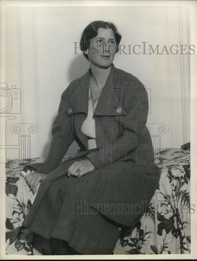 1933 Press Photo Norine Trace Owens Miss Tacoma