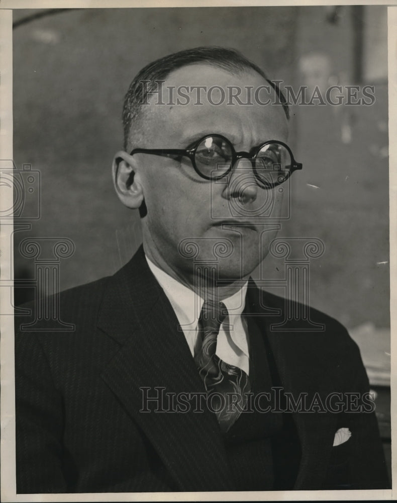 1930 Media Photo Mr Lou Stunfelt in Cleveland Ohio
