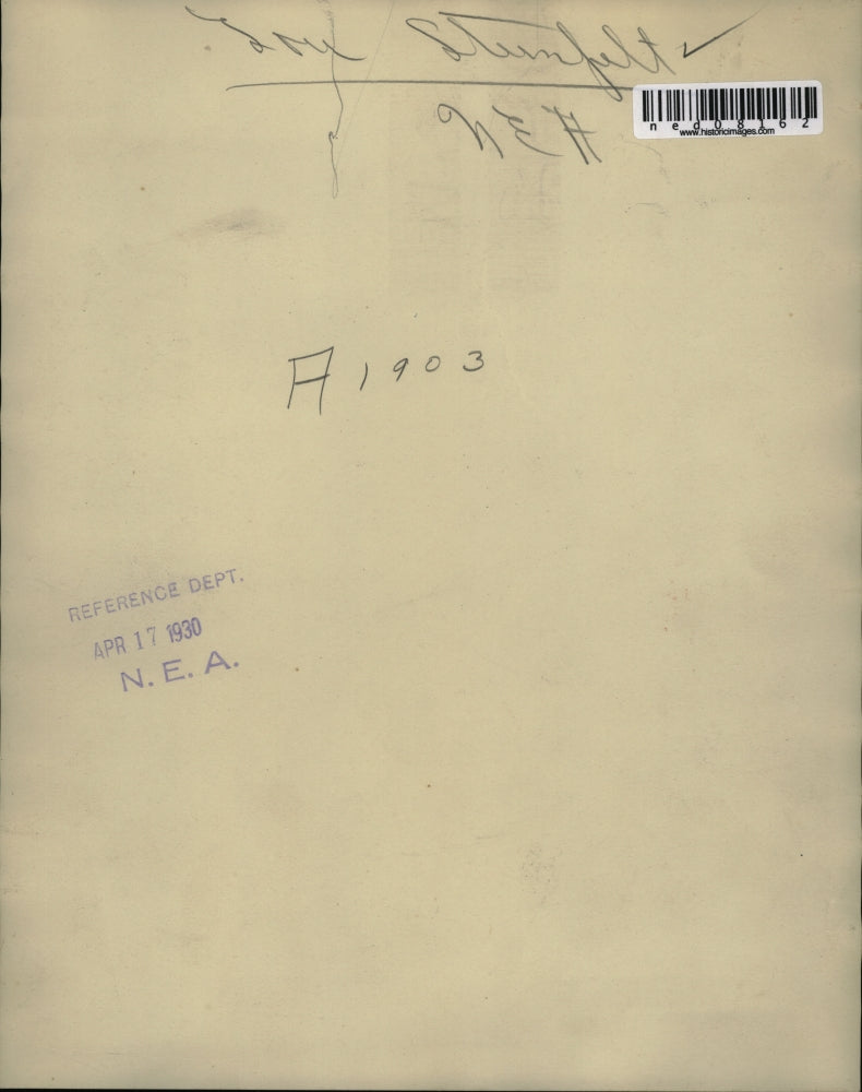 1930 Media Photo Mr Lou Stunfelt in Cleveland Ohio