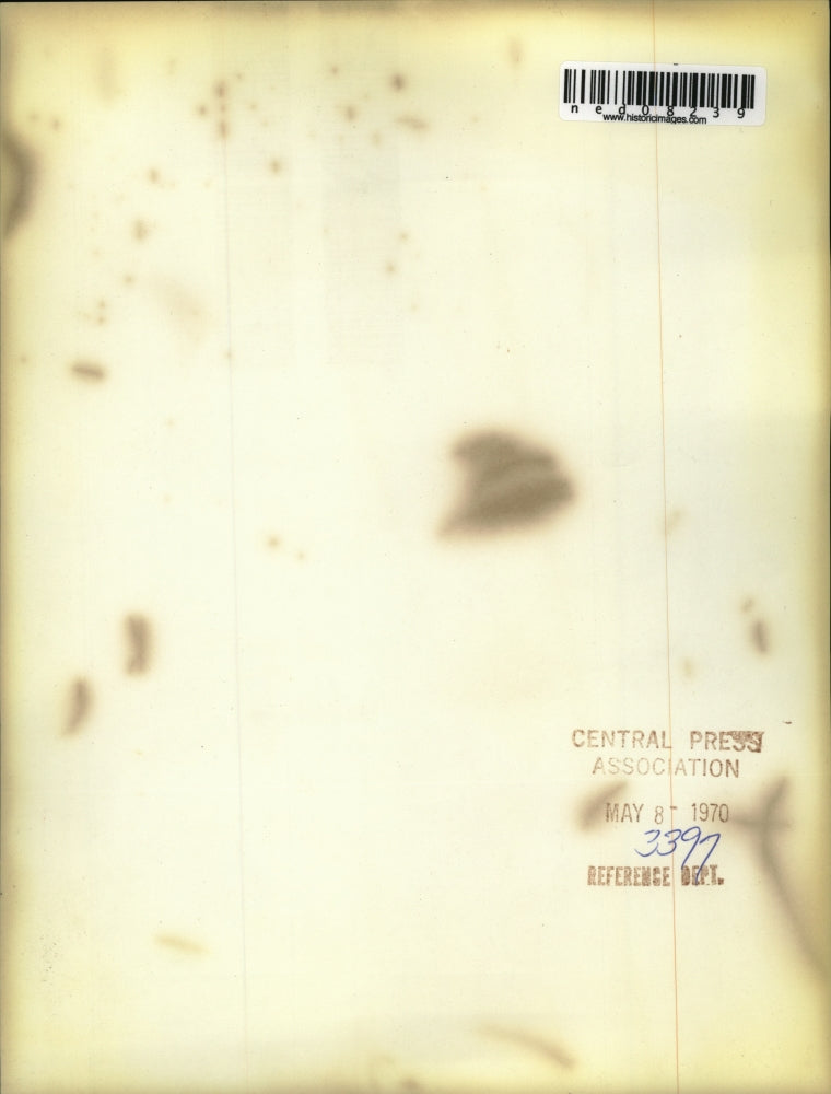 1970 Press Photo Carshalton England William Owen & wife at their home