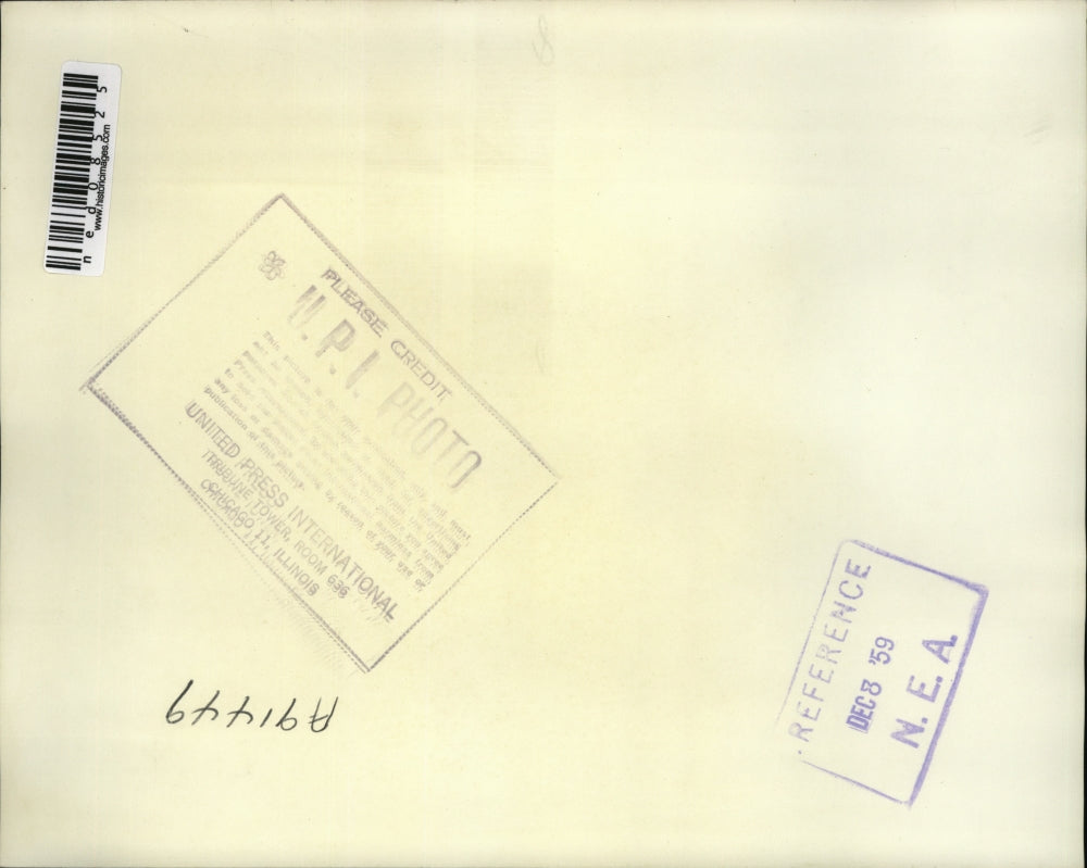 1959 Press Photo Mr. and Mrs. Stowell with their large family