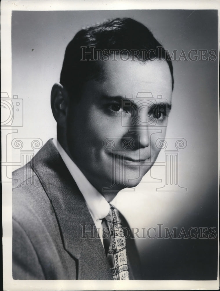 1954 Press Photo Milton J Shapp, President Of Jarrold Electronics Philadelphia