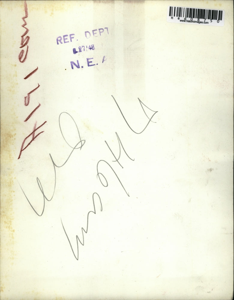 1948 Press Photo Tommy Larson enjoying Corn on the Cob at his birthday party