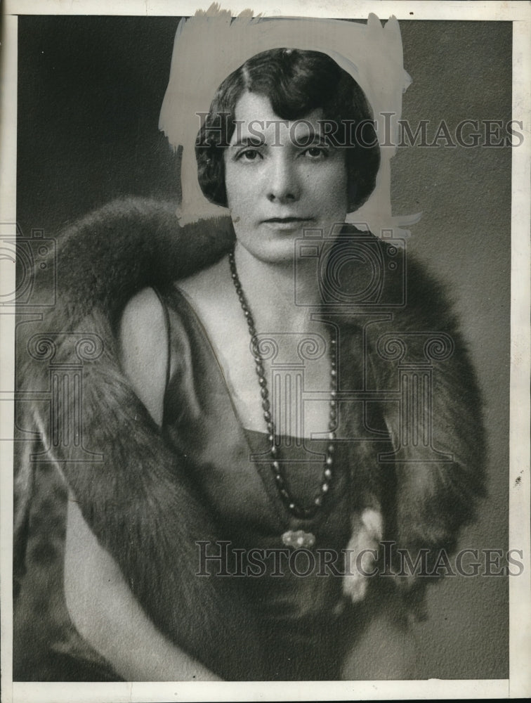 1930 Press Photo Texas Congressman's wife Mrs R Q Lee