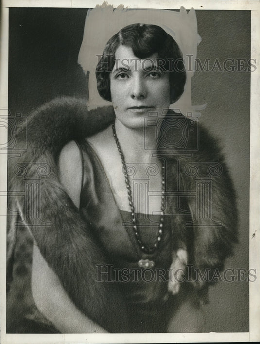1930 Press Photo Texas Congressman's wife Mrs R Q Lee