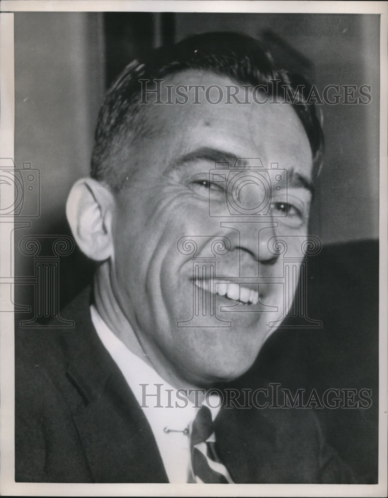 1957 Press Photo Judge Lawrence Walsh at the White house