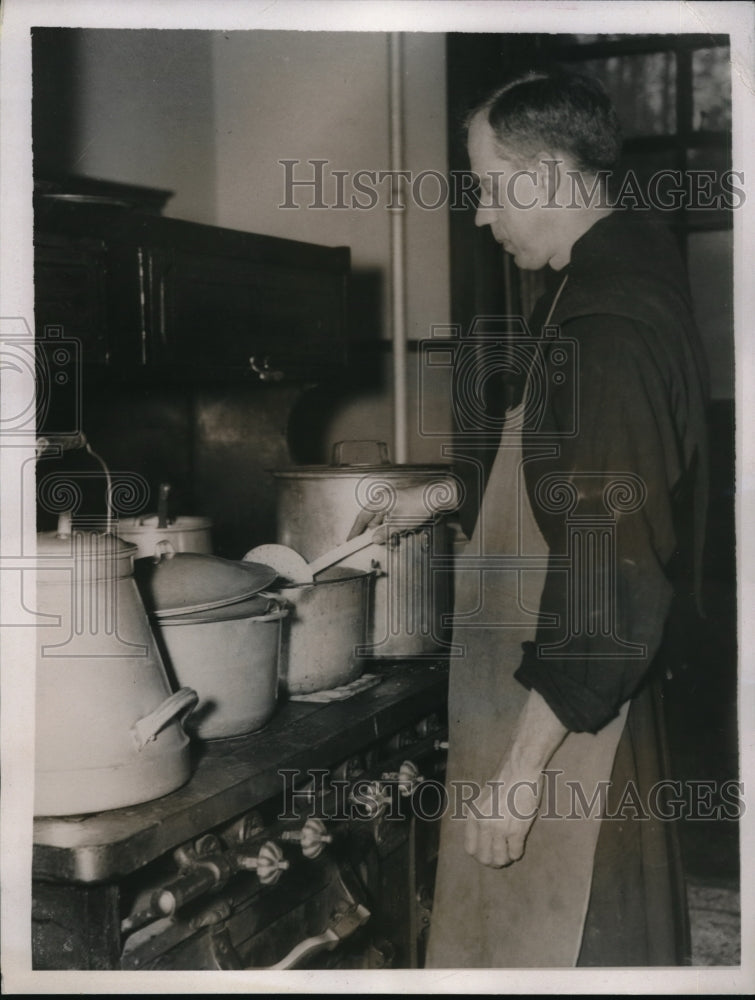 1937 Press Photo Franciscan Monastery is devoted for training to priesthood