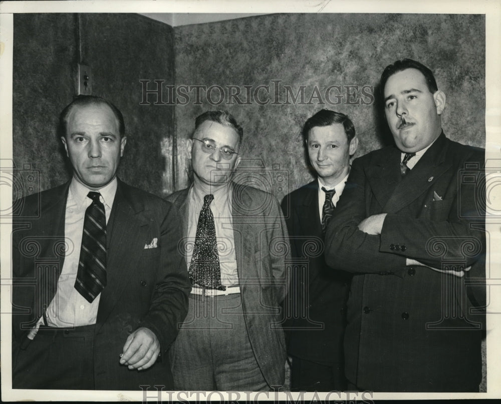 1938 Press Photo The union members were charge with terrorist methods