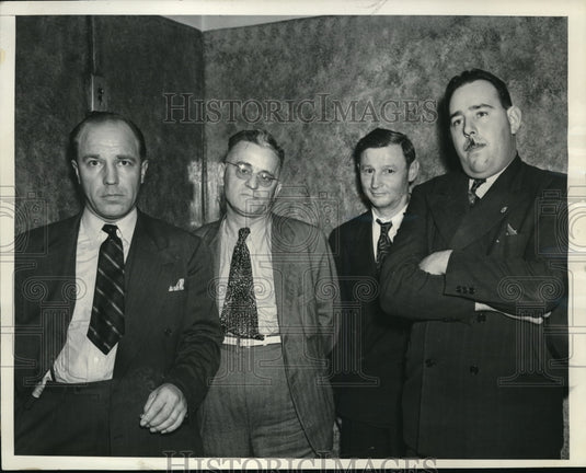 1938 Press Photo The union members were charge with terrorist methods