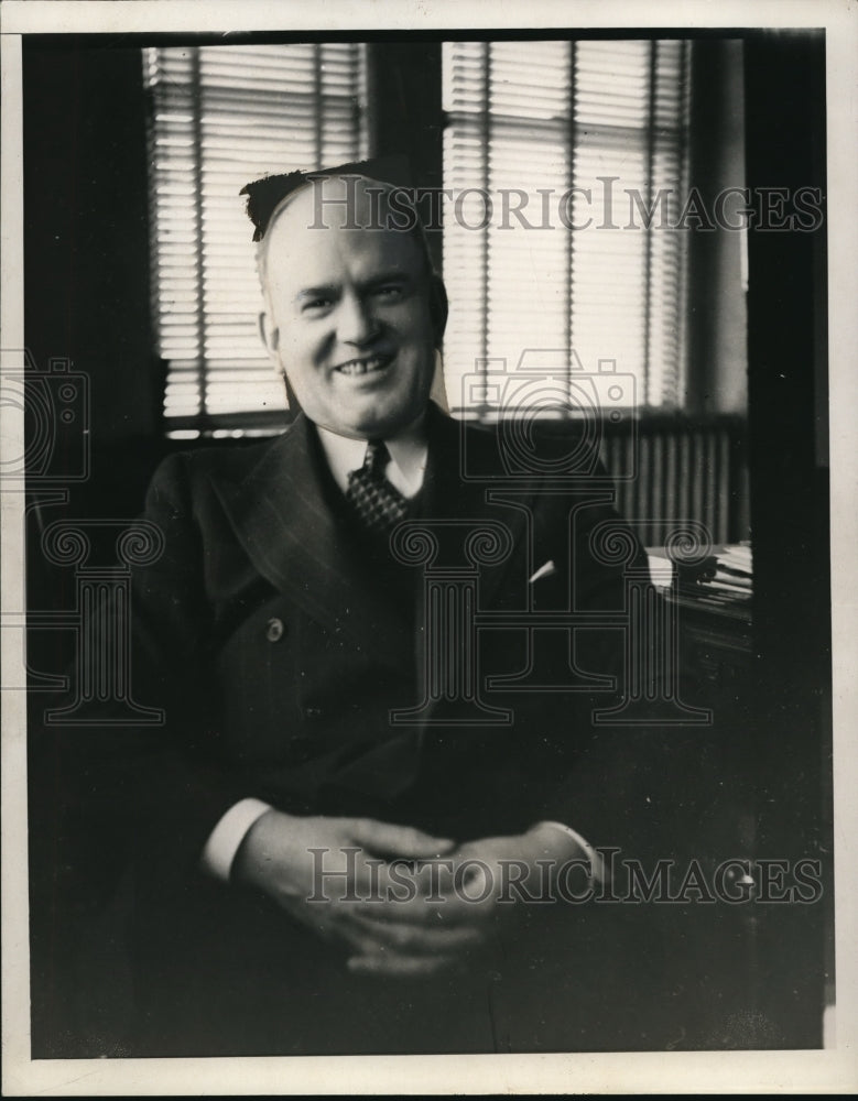 1940 Press Photo Jesse Pavey of South Bend Ind