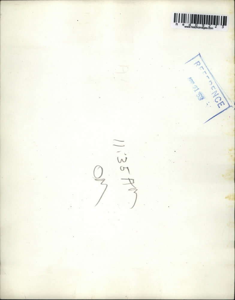 1953 Press Photo Donald Janes with Nurse Patricia Donovan at Boston Hospital