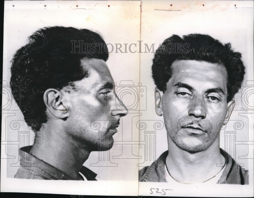 1956 Media Photo NYC Angelo John La Marca arrested by FBI for kidnapping