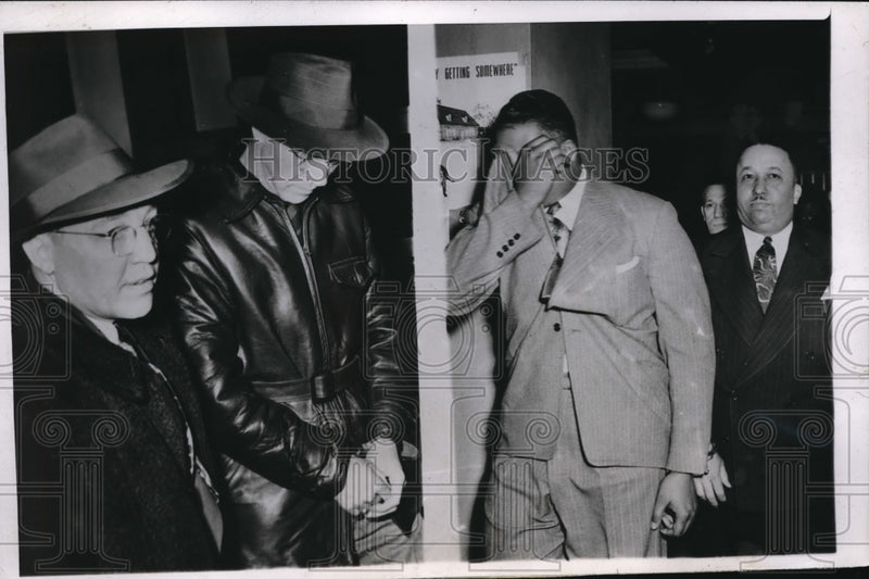Load image into Gallery viewer, 1947 Media Photo Charles Glaser, Auda Miller, Colvin Roberts, Yanoey Bridgeforth
