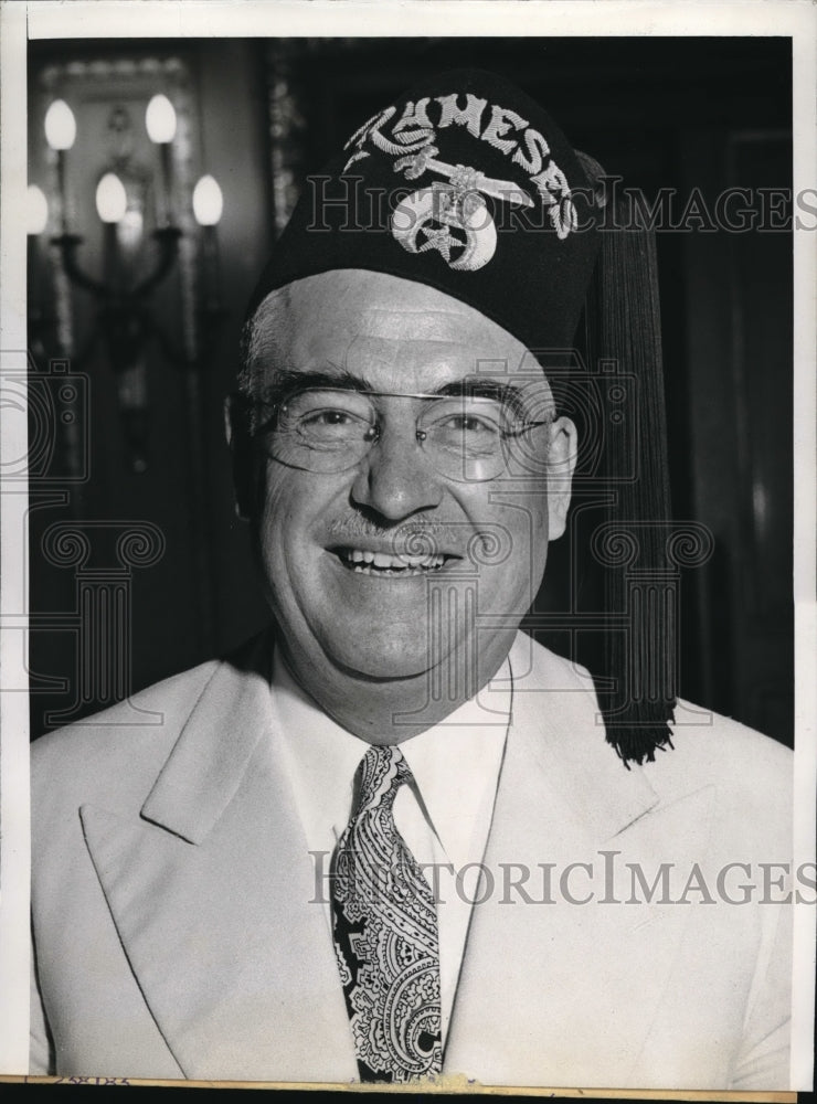 1943 Media Photo Morley MacKenzie Elected Impreial Potentate