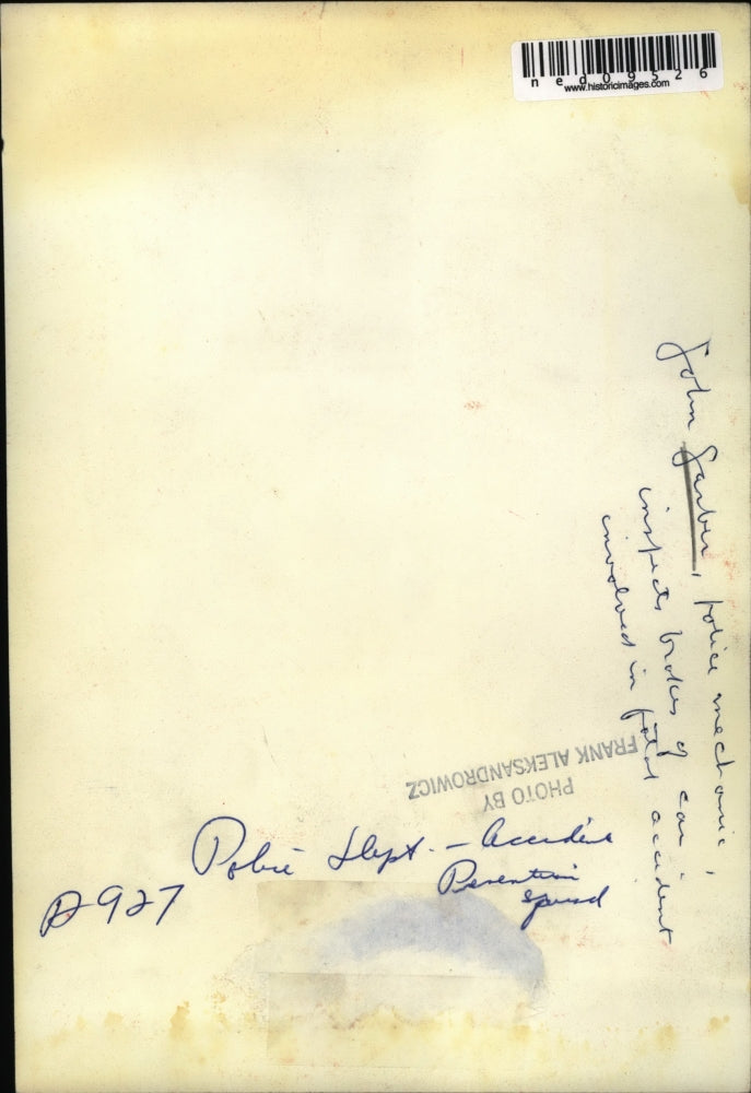 Media Photo Man with Destroyed Car