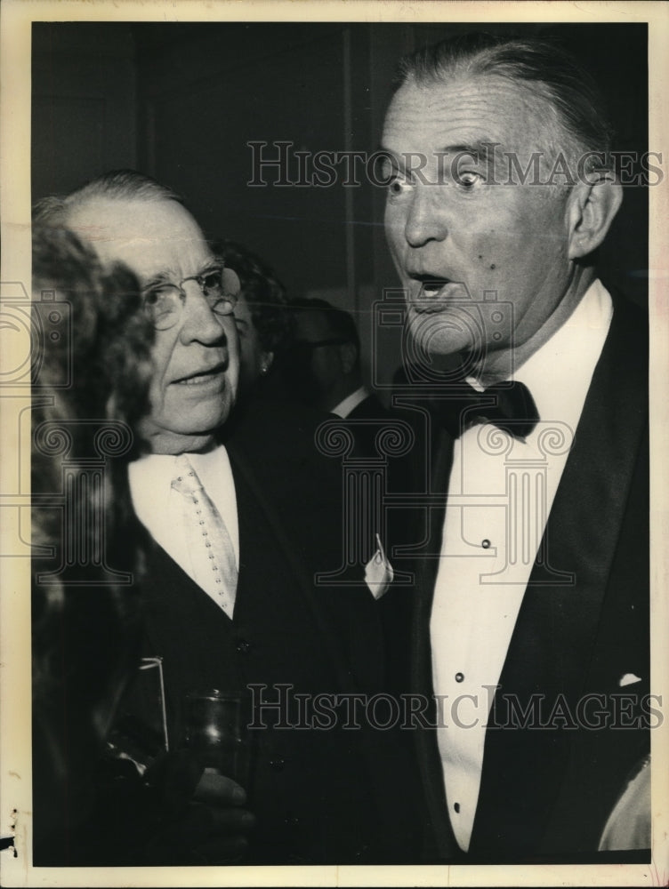 1960 Press Photo Missouri Stuart Symington Congressmen Sam Rayburn JW Walker