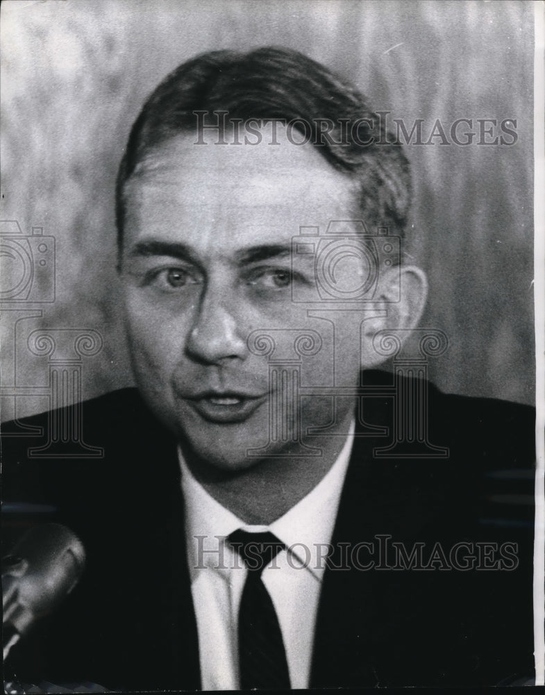 1965 Press Photo Owen Garriott named astronaut in training at NASA Manned Center