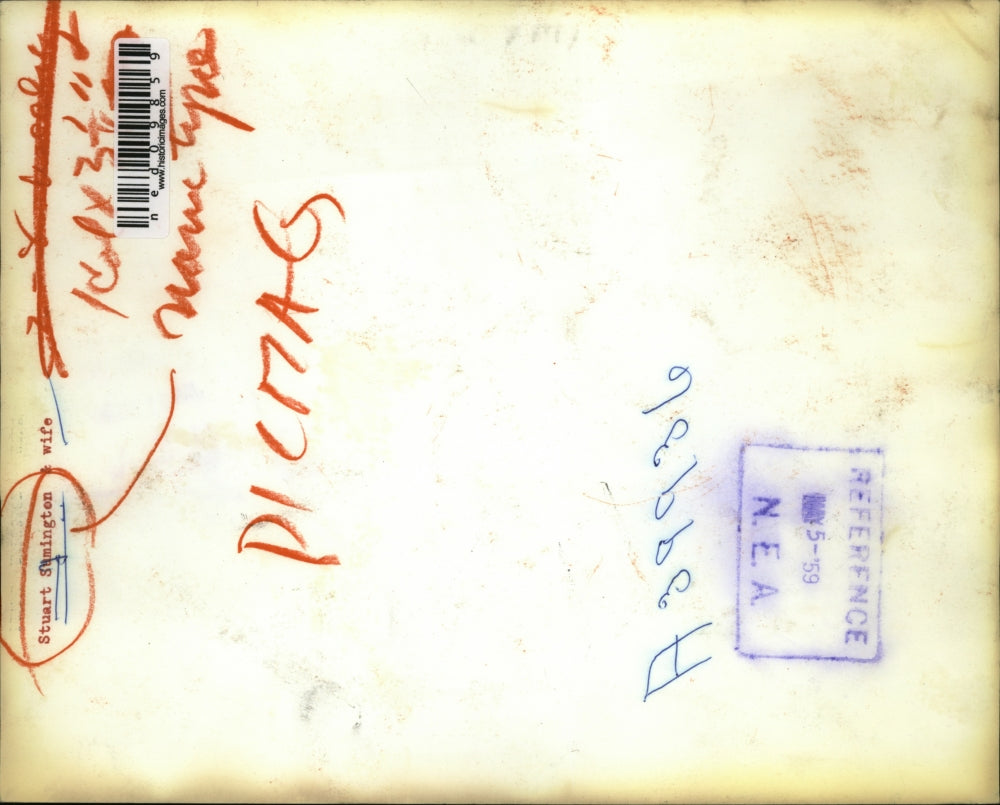 1959 Media Photo Stuart Symington with Wife