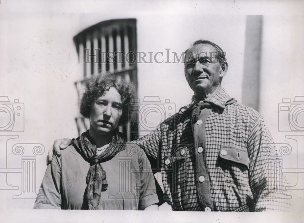 1935 Media Photo Joe Payne and his wife Lucille Payne