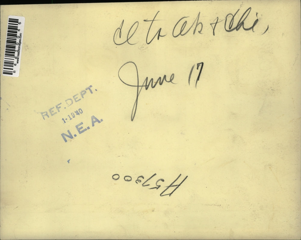 1940 Press Photo RR Purcell of Plymouth Mich & IRS tax slips