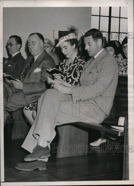 1939 Media Photo Crown Prince Frederik and Crown Princess Ingrid of Denmark
