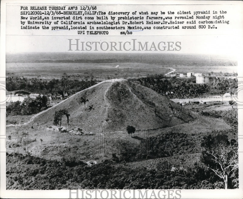 Load image into Gallery viewer, 1968 Media Photo Berkely Cailfornia University of California archaelogist
