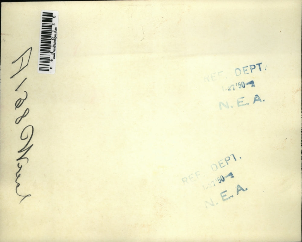 1950 Press Photo Corporal Peter Cole Killed When Car Strikes Telephone Pole