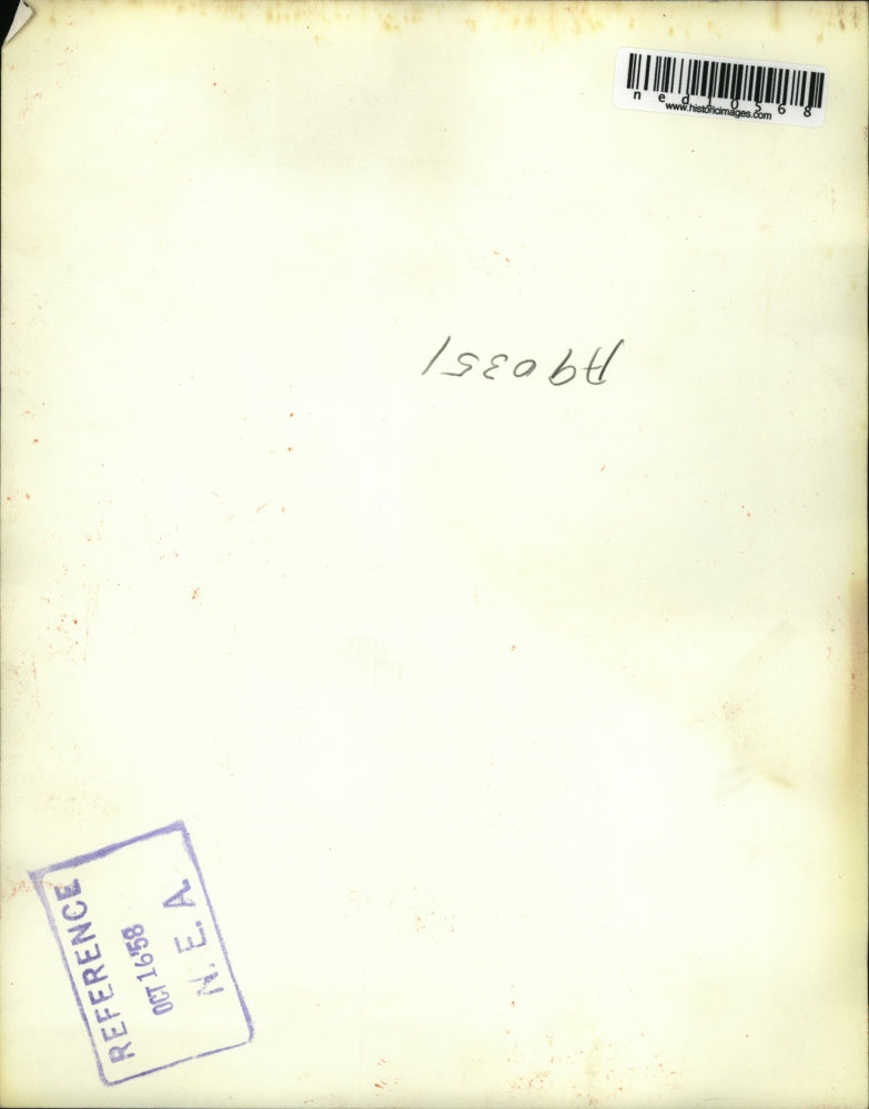 1958 Media Photo Rev. Leila Anderson cooks her dinner in her car.