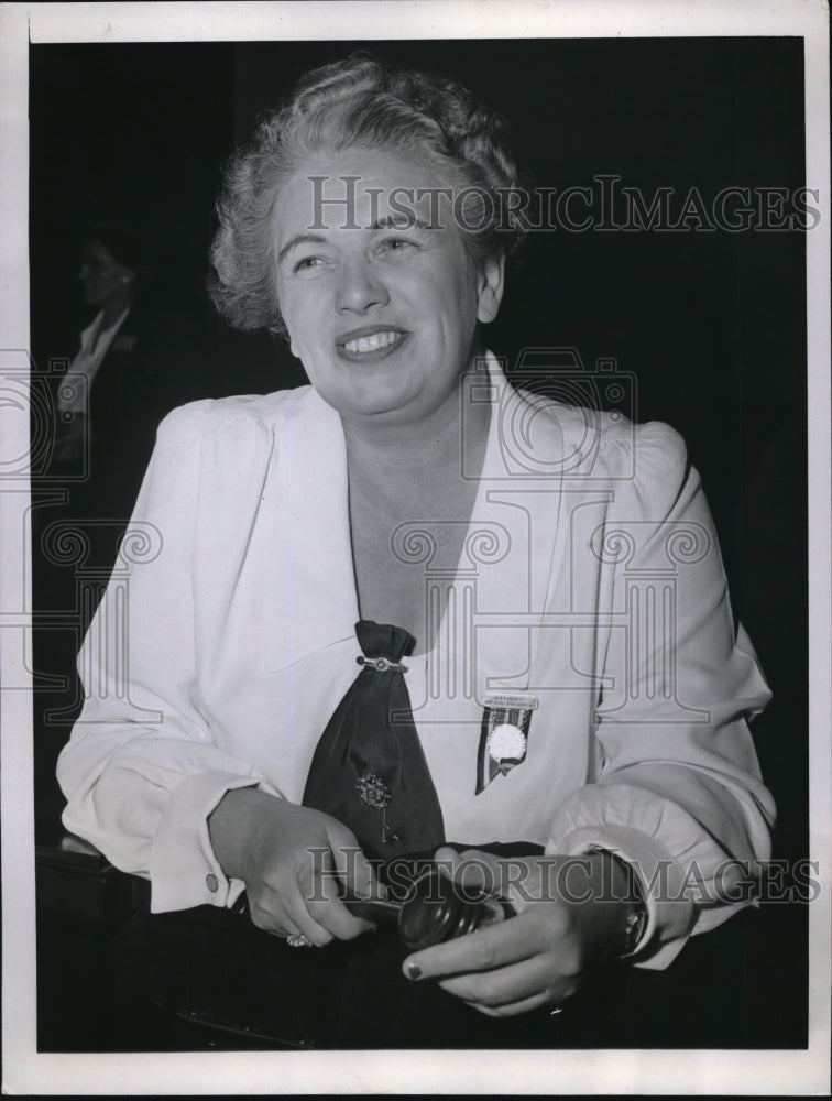 1945 Media Photo Mrs Frances Anderson new head of Veterans of Foreign Wars