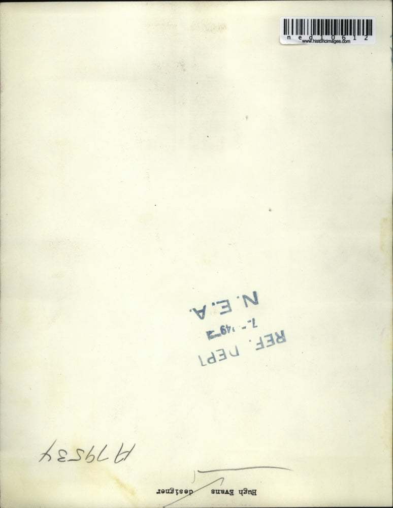 1949 Media Photo Hugh Evans Designer
