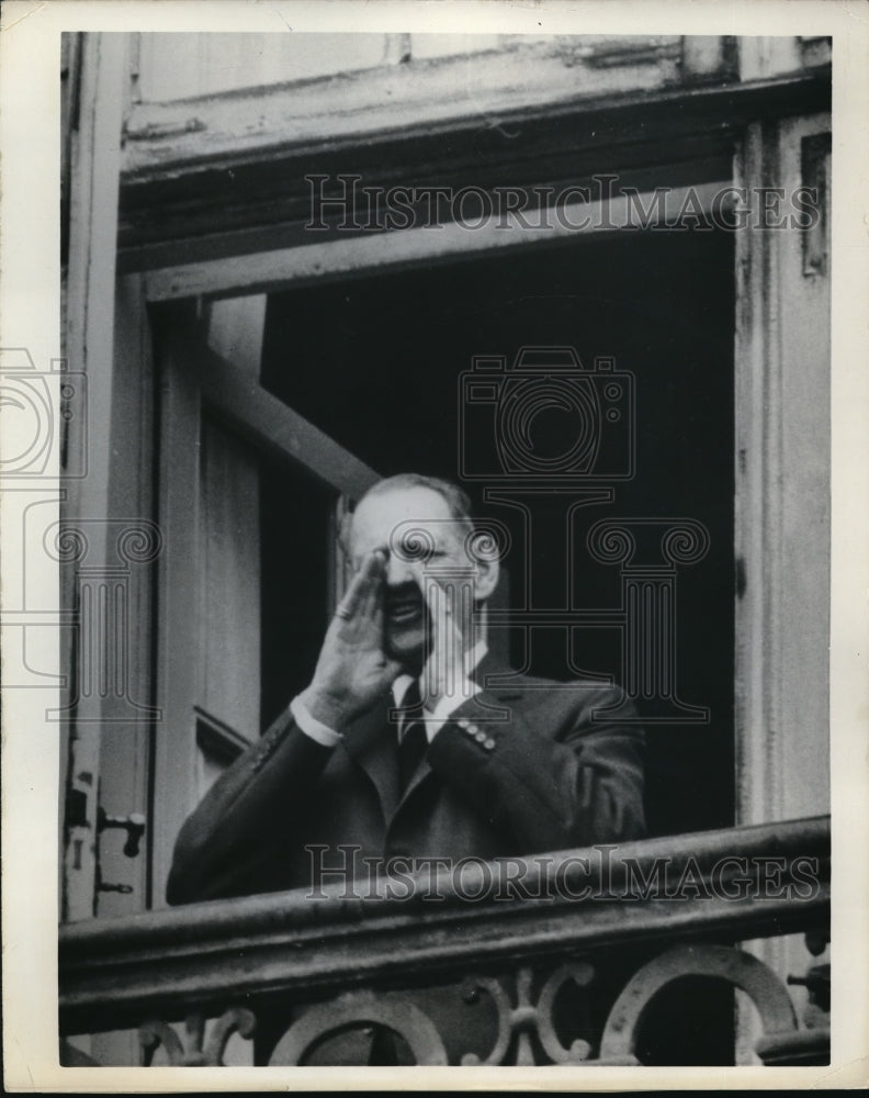 1963 Media Photo Copenhagen Denmark King Frederick at the Palace