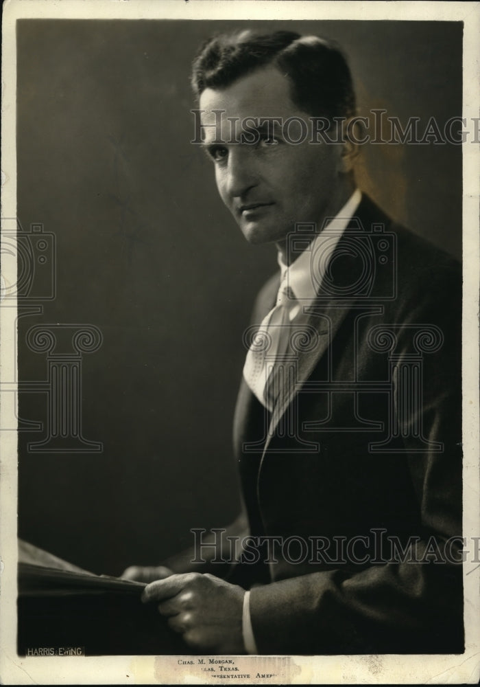 1922 Media Photo Charles M Morgan Dallas Texass conference secy