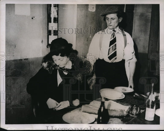 1934 Media Photo Marie Lemeine on hunger strike in Paris jail
