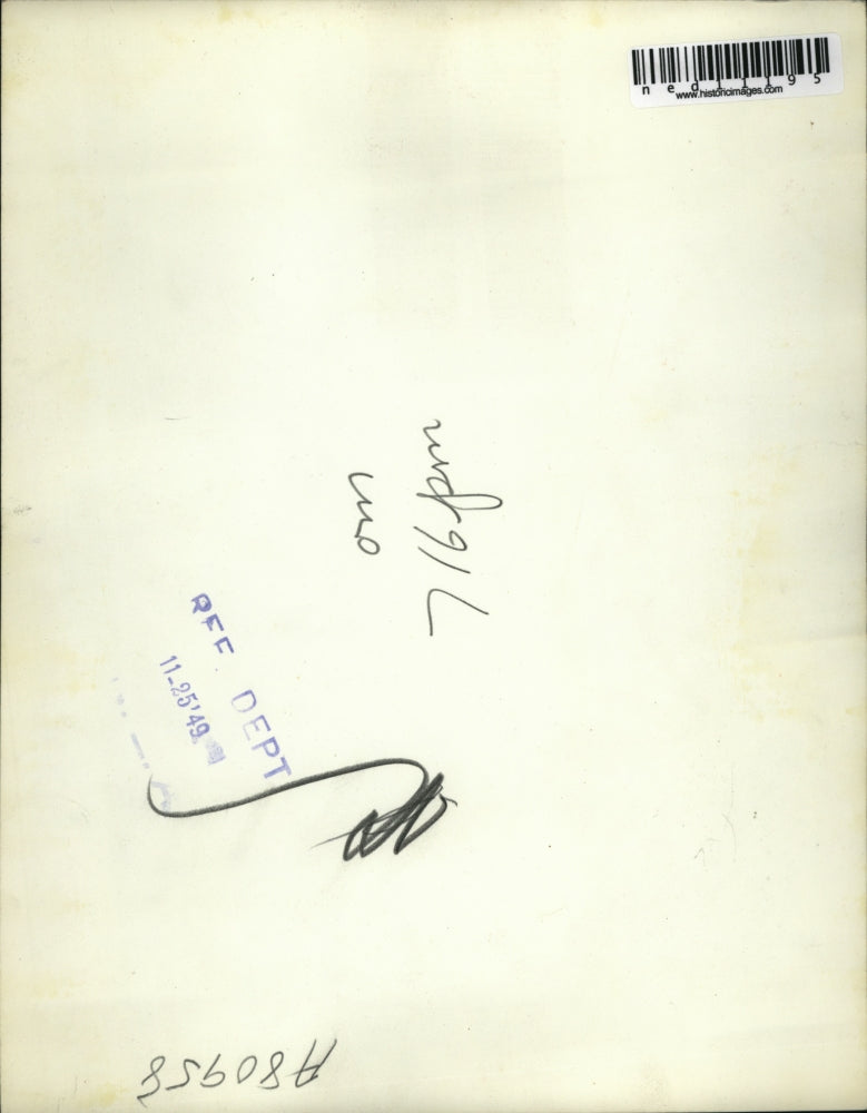 1949 Media Photo High School Sophomore Reading Movie Magazine