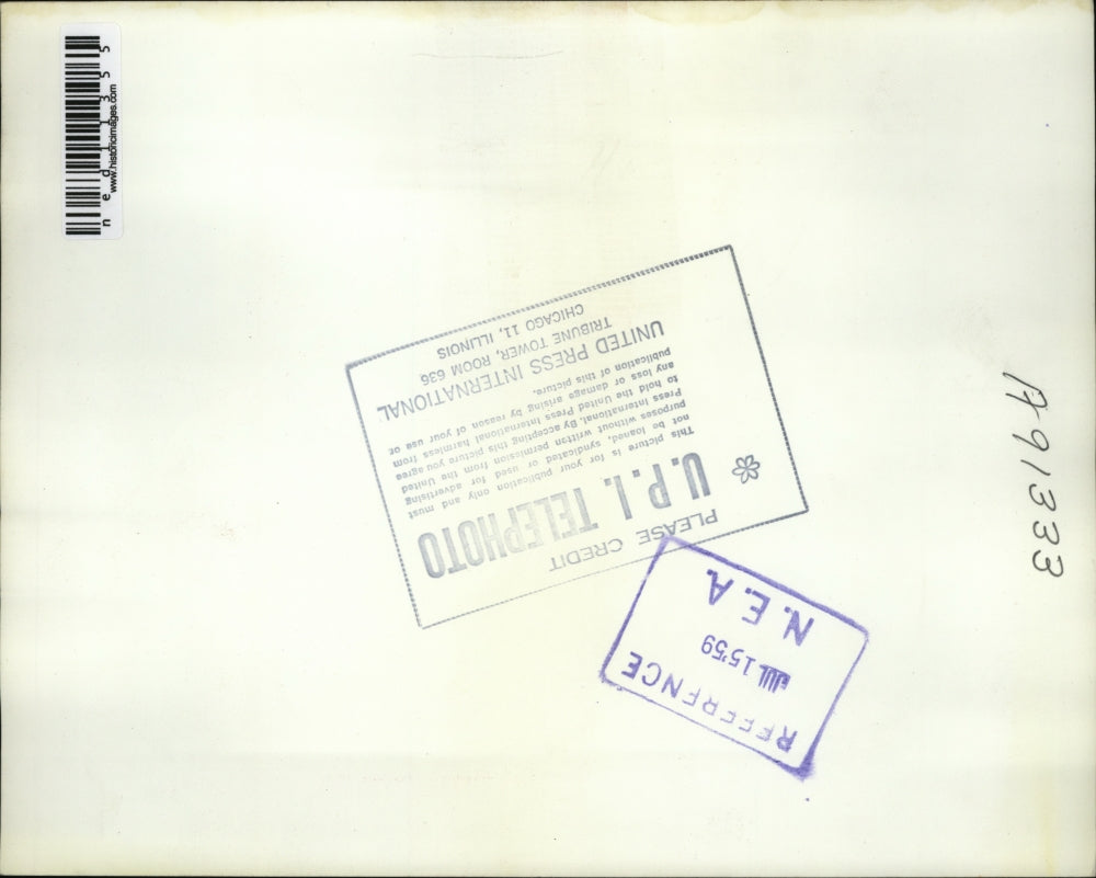 1959 Media Photo Walter Gormly a counsulting engineer from Mt. Vernon, Iowa