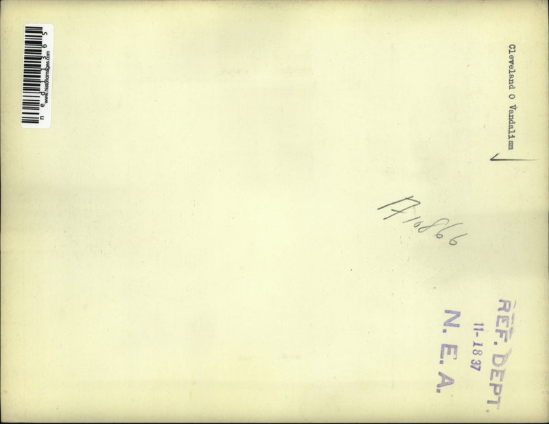 Load image into Gallery viewer, 1937 Media Photo Vandalized spattered house in Cleveland Ohio
