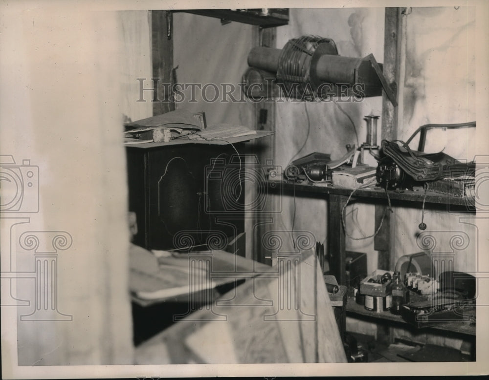 1936 Media Photo Workroom of Jean Philip Gerhardt in South Beach L I