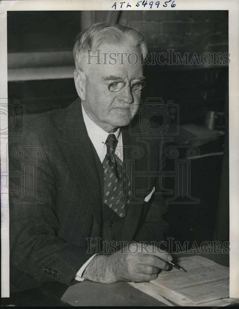 1940 Media Photo Sen Richard Russell mentioned John Cooper for ICC post