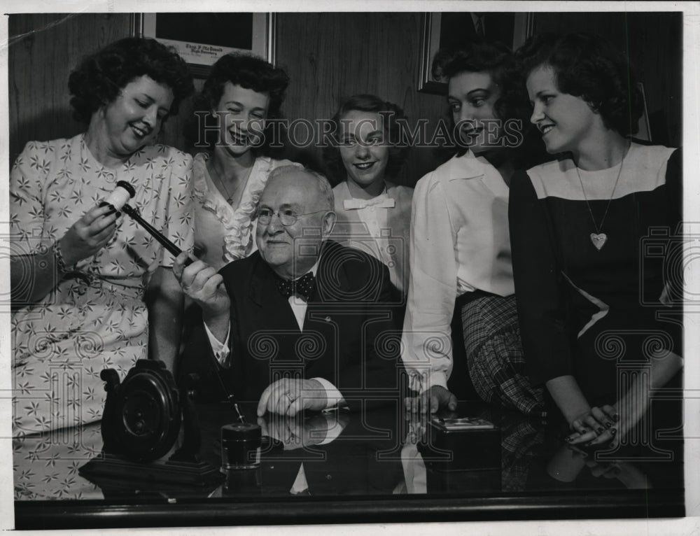 1944 Press Photo Chicago International Convention Catholic Order Foresters