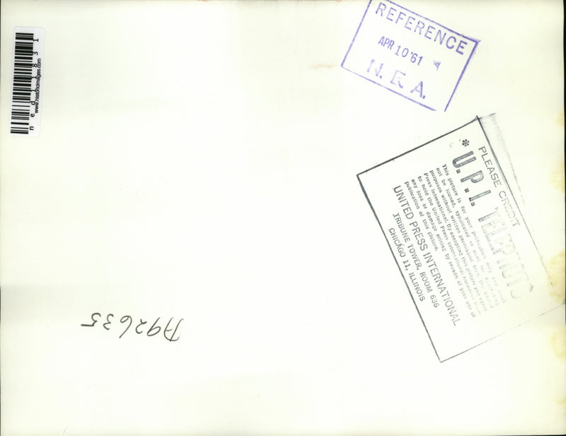 Load image into Gallery viewer, 1961 Media Photo Carl Witten Picked Up by FBI for Check Writing Spree
