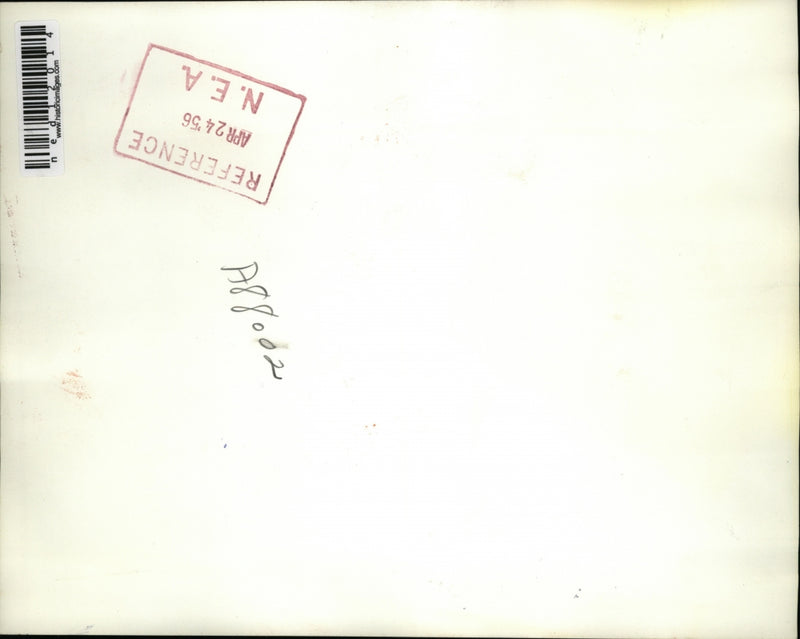 Load image into Gallery viewer, 1956 Media Photo Washington Blacklisted Government Unifor COntractor Joey Abram
