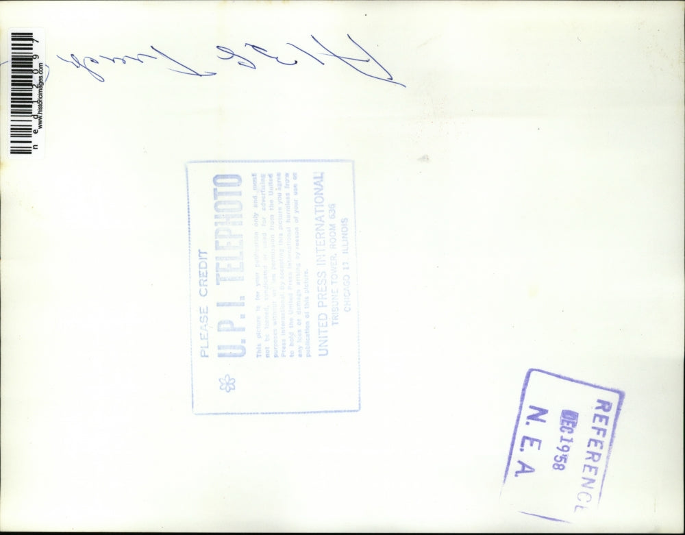 1958 Media Photo Tom Stafford Crashes Truck Into Too Low Overpass