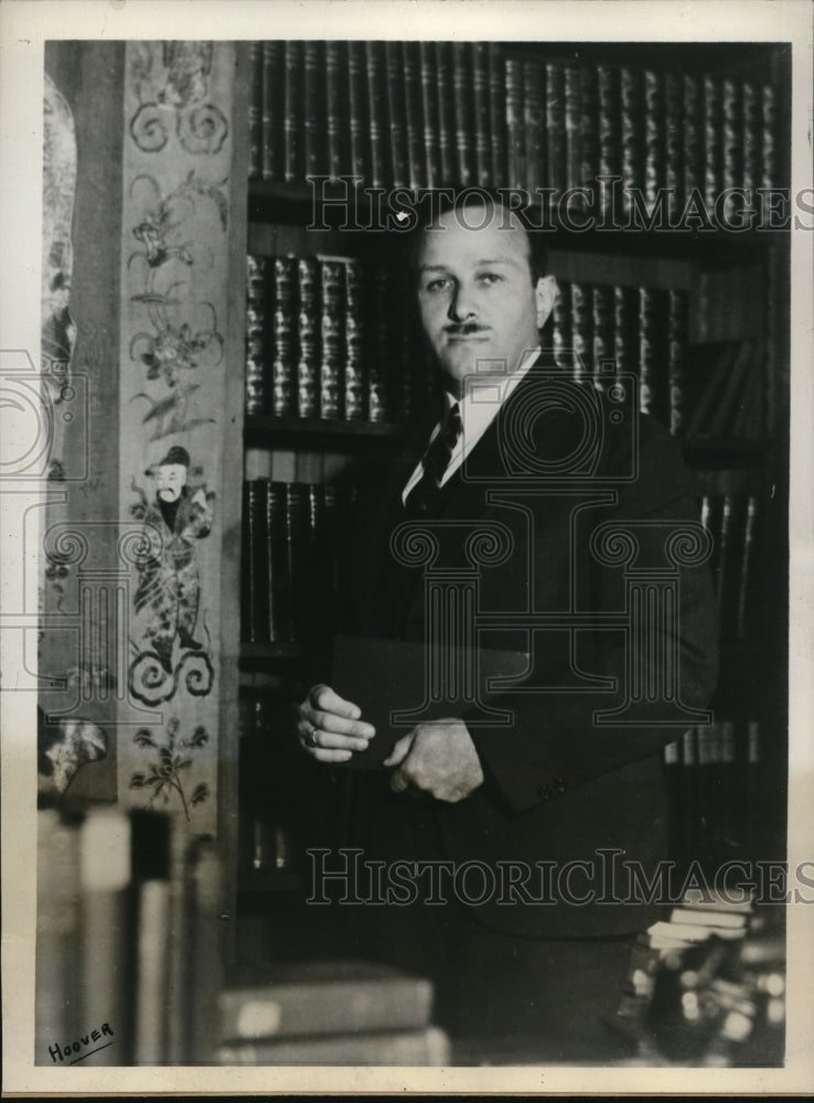 1931 Press Photo Professor Samuel May is one of the ten leading educators