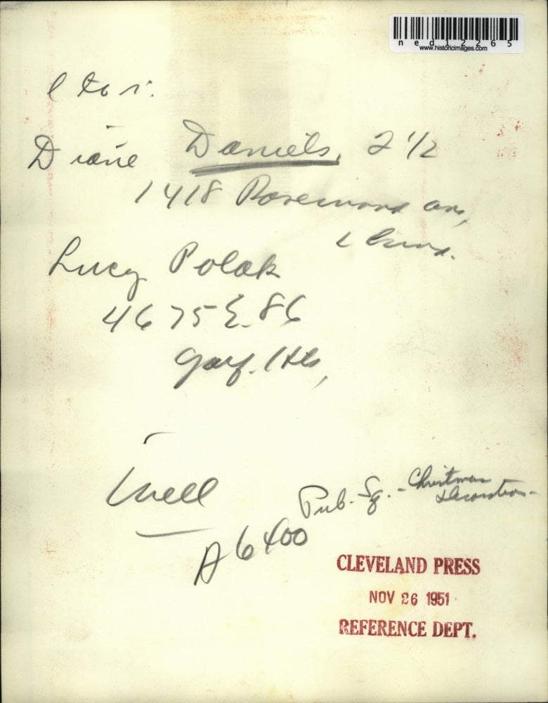 1951 Media Photo Mother And Child Together