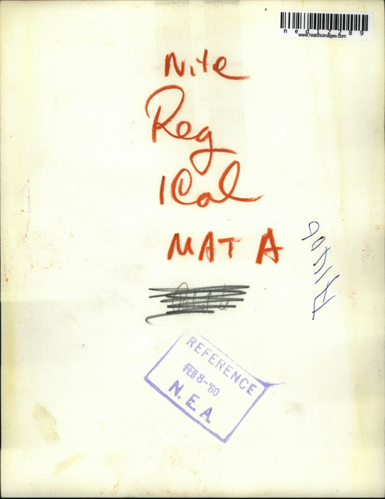 1960 Media Photo Algiers Barricade Rebel Pierre LeGaillarde French Troops