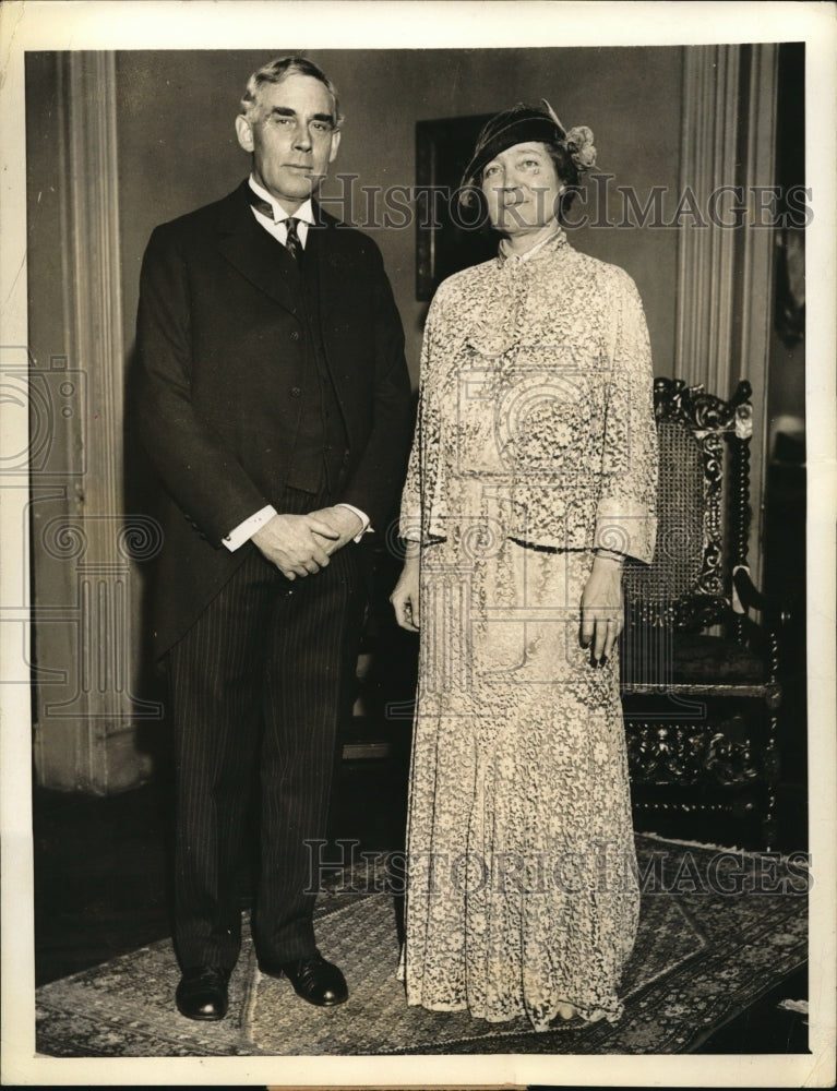 1935 Media Photo New York Doctor Harvey Nathaniel Davis Helen Clarkson Miller